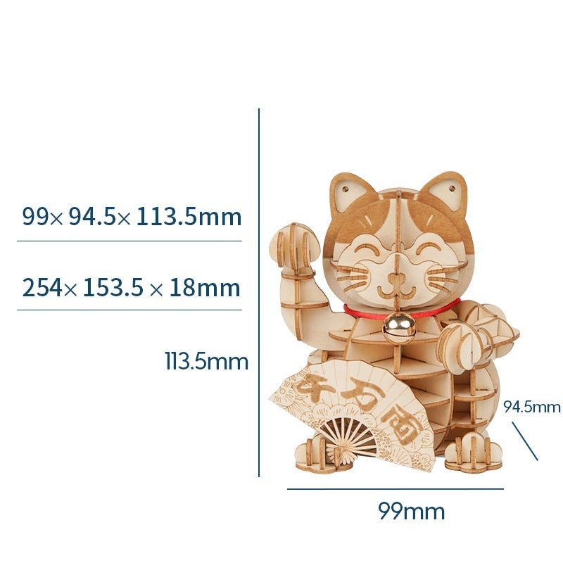 Creative 3d three-dimensional puzzle handmade 1624007145823