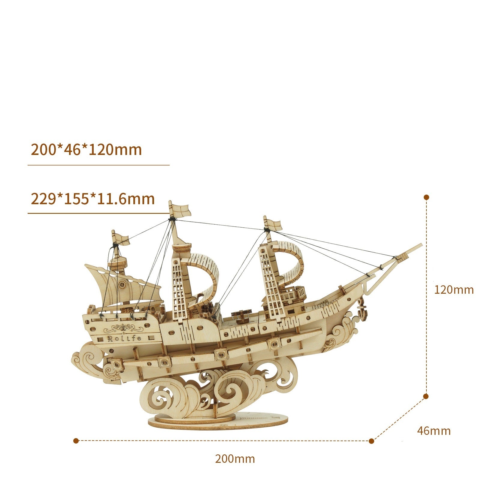 Creative 3d three-dimensional puzzle handmade 1624007145826