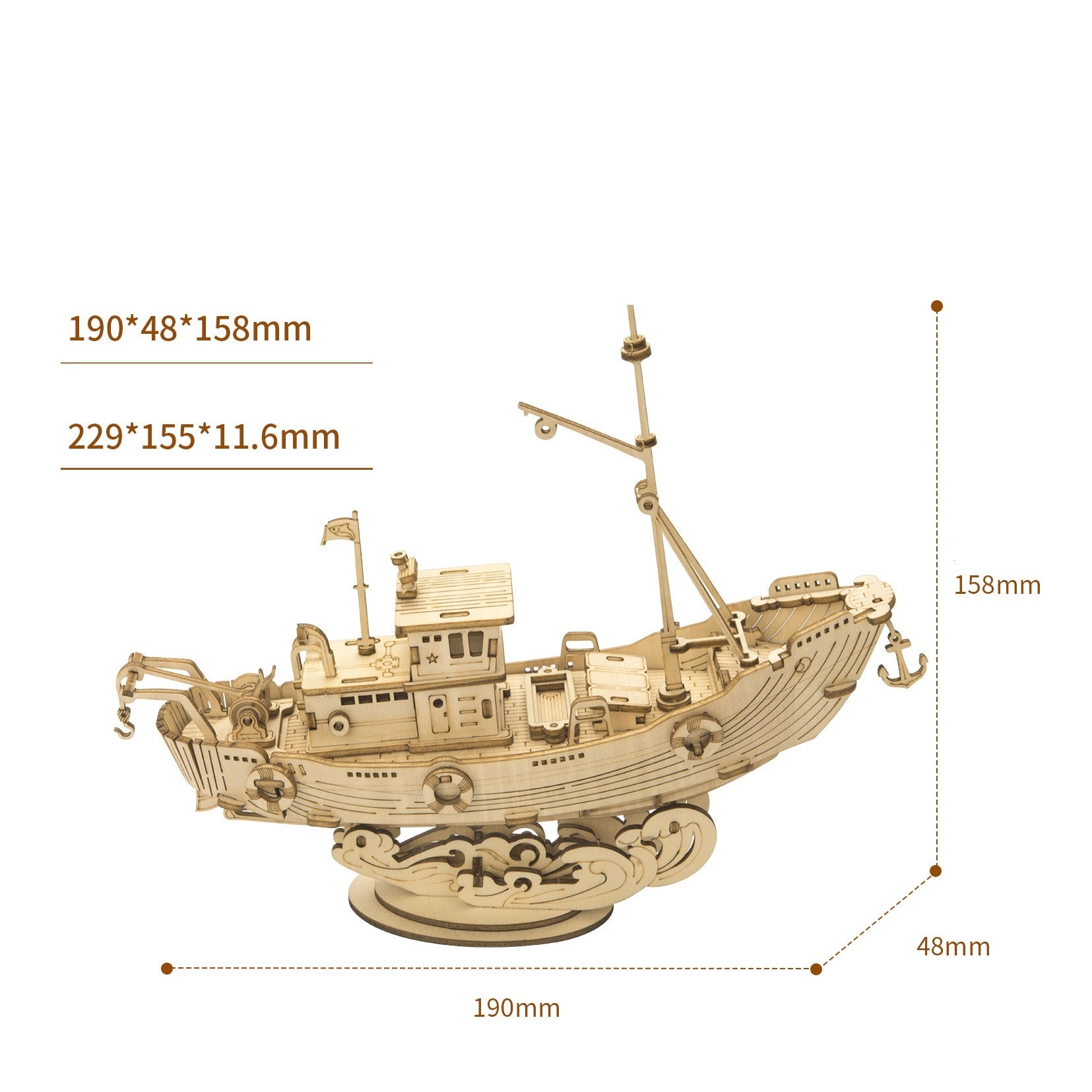 Creative 3d three-dimensional puzzle handmade 1624007145827