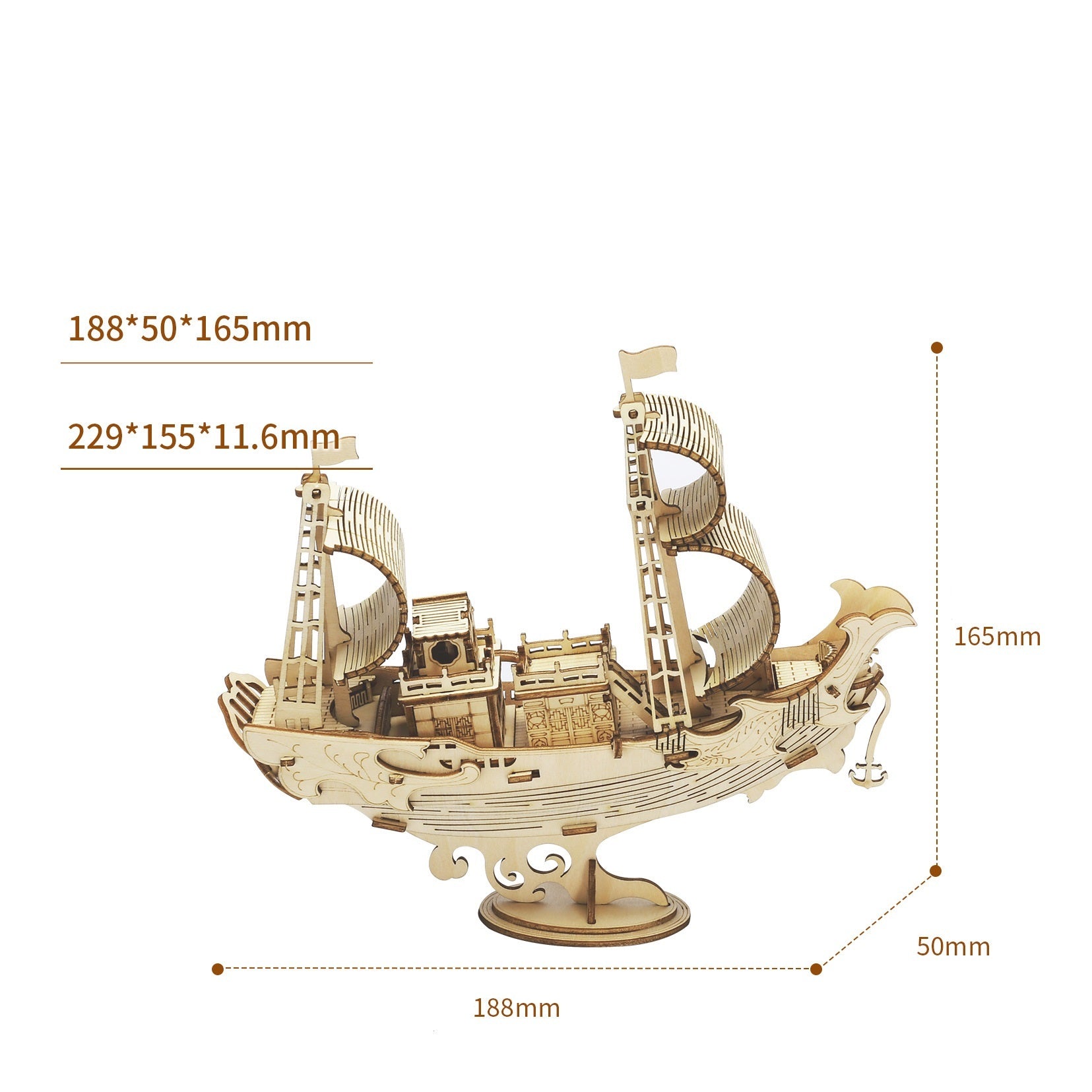 Creative 3d three-dimensional puzzle handmade 1624007145829