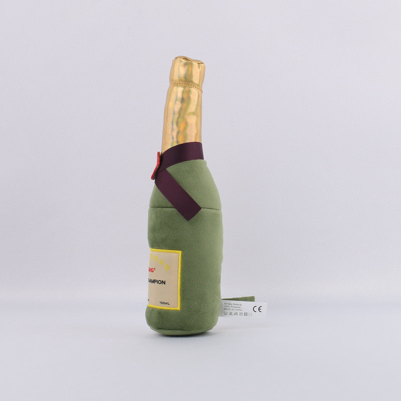 New Pet Supplies Sounding Plush Toy Creative Cartoon Simulation Beer Bottle Beer Mug Toy Dog Toy 1624009351516