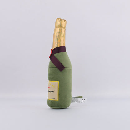 New Pet Supplies Sounding Plush Toy Creative Cartoon Simulation Beer Bottle Beer Mug Toy Dog Toy 1624009351516