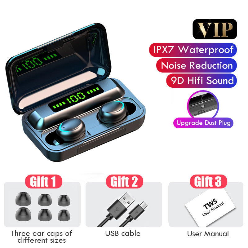 Wireless Bluetooth Headset Binaural TWS With Power Display 1624079997547