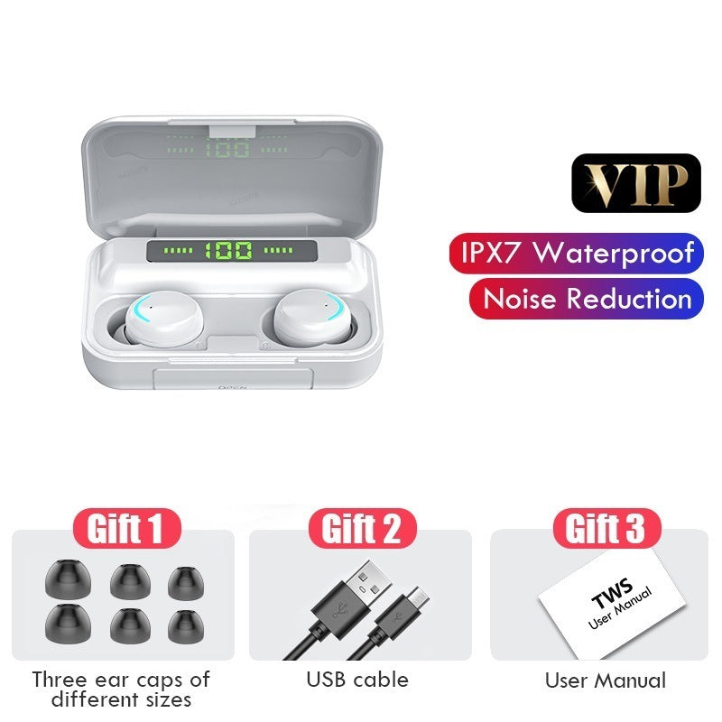 Wireless Bluetooth Headset Binaural TWS With Power Display 1624079997550