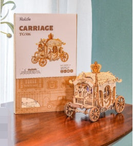3d Three-dimensional Puzzle Model  Wooden Assembly Decompression Diy Handmade Toy - HD Wireless Product #5