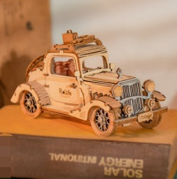 3d Three-dimensional Puzzle Model  Wooden Assembly Decompression Diy Handmade Toy - HD Wireless Product #3