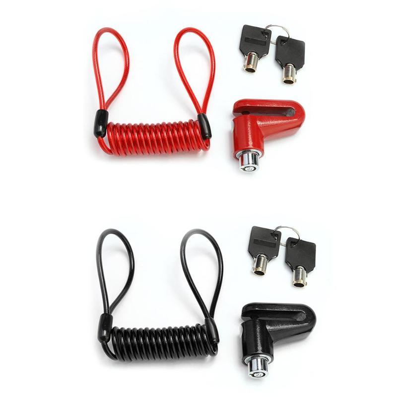 Scooter lock Anti-Theft Disc Brakes Lock with Steel Wire for Xiaomi M365 Electric Scooter Skateboard Wheels Lock Disc Brake 1