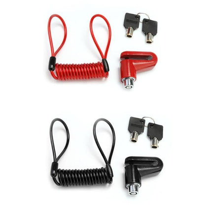 Scooter lock Anti-Theft Disc Brakes Lock with Steel Wire for Xiaomi M365 Electric Scooter Skateboard Wheels Lock Disc Brake 1