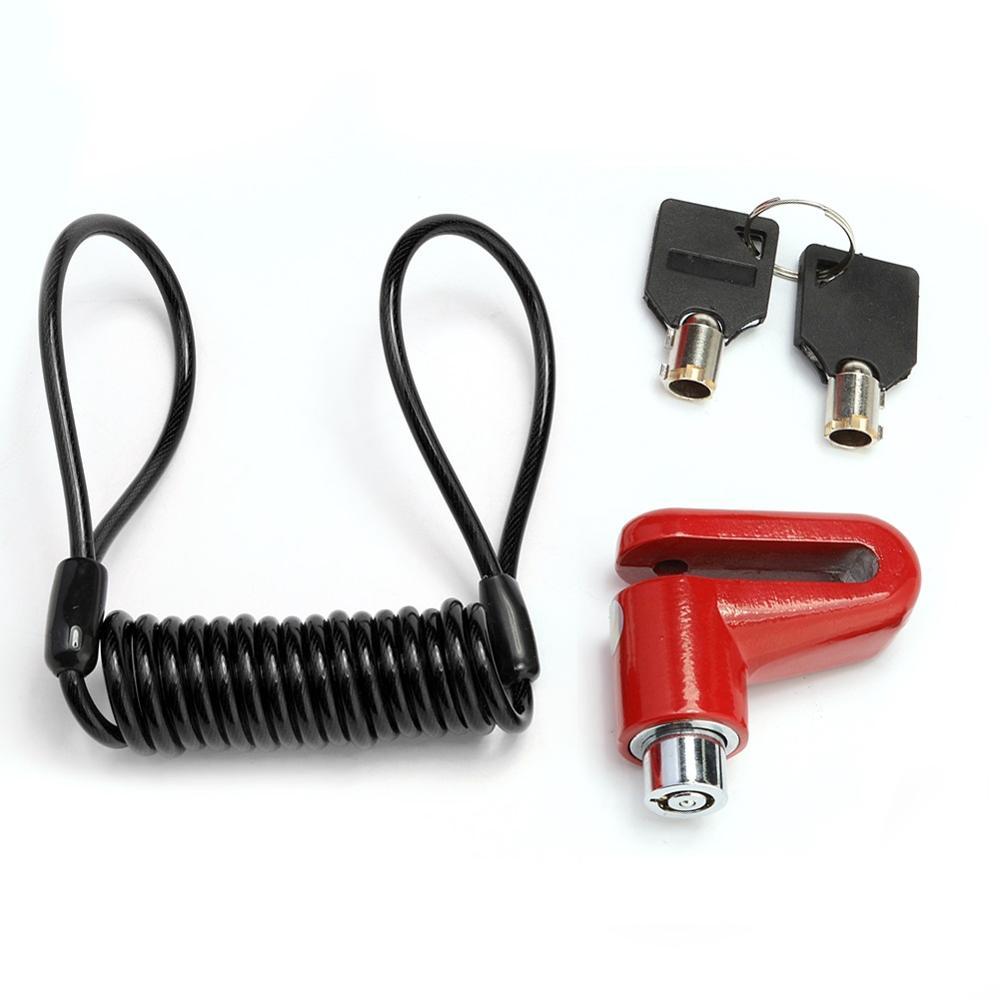 Scooter lock Anti-Theft Disc Brakes Lock with Steel Wire for Xiaomi M365 Electric Scooter Skateboard Wheels Lock Disc Brake 1