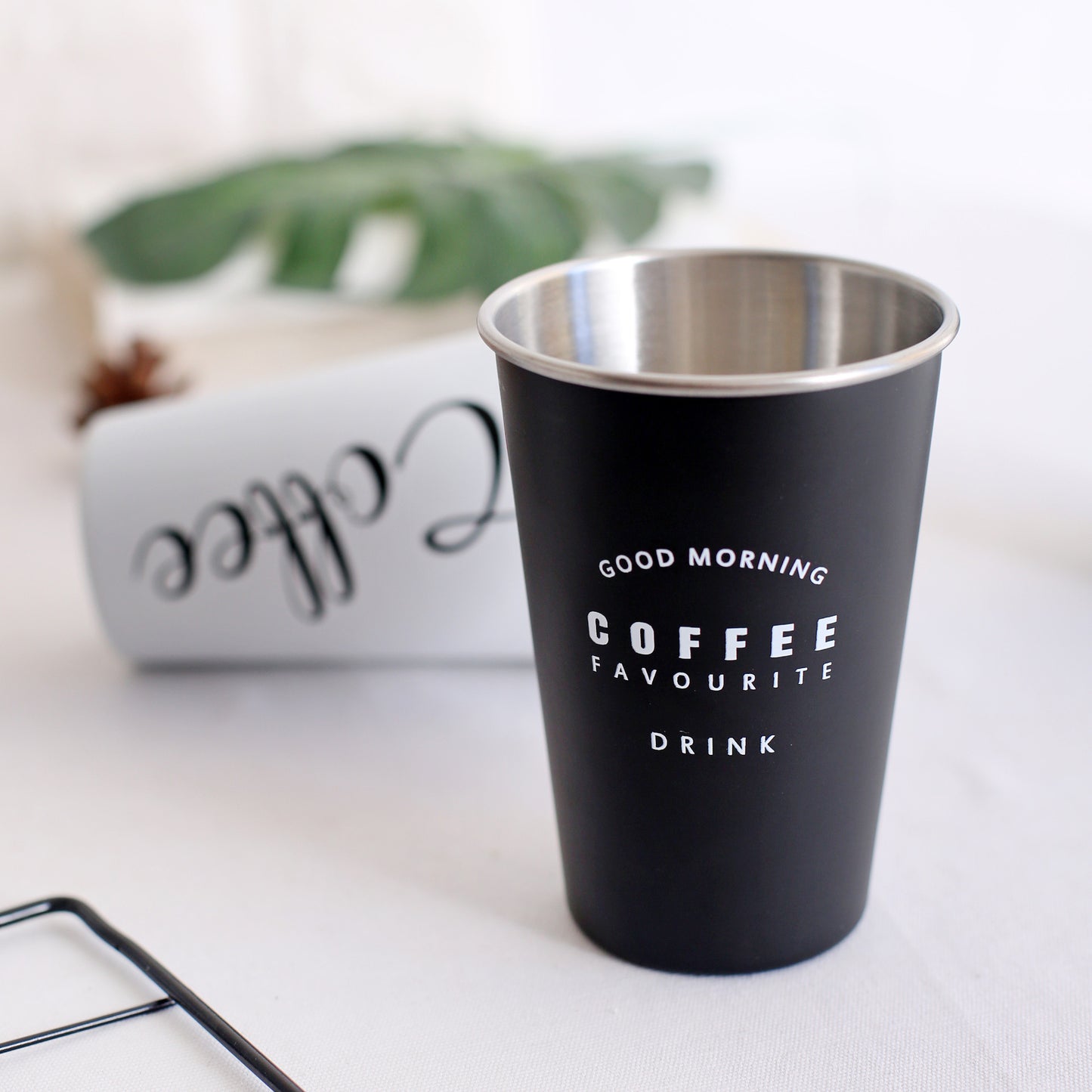 ROKEN Stainless Steel Cups with Lids & Straws 350ML Metal Drinking Mugs Coffee Mug Food Grade Cups BPA Free for Children Adul