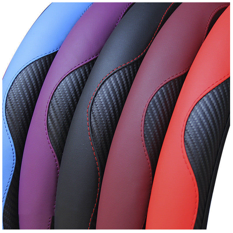 Carbon fiber sports steering wheel cover 1626830525054