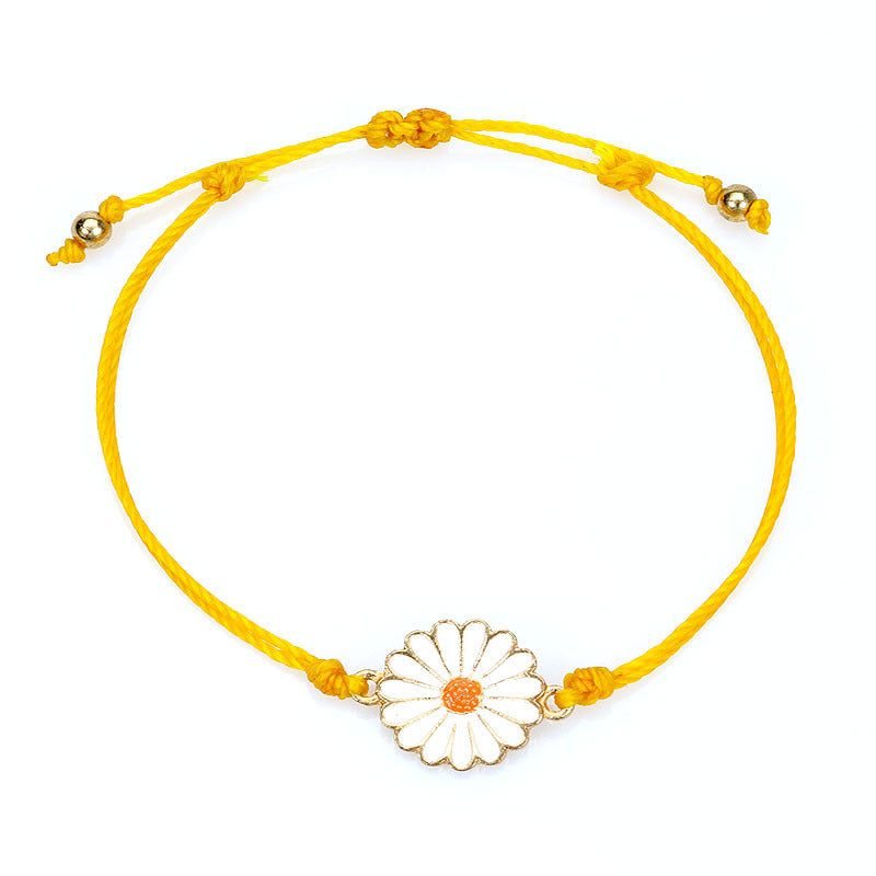 Woven Sunflower Bracelet 1628311223939
