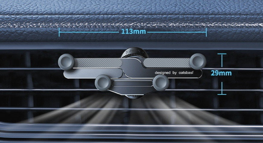 New Invisible Alloy On-board Bracket Paste Gravity Bracket - 图片 3