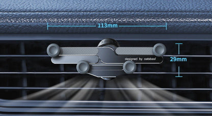 New Invisible Alloy On-board Bracket Paste Gravity Bracket - 图片 3
