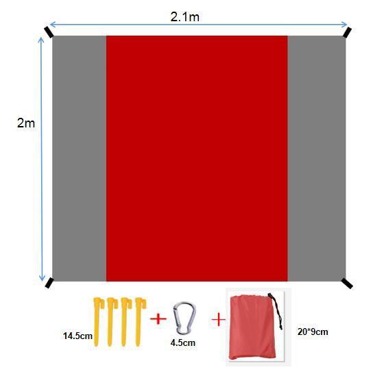 Beach Mat Folding Waterproof Picnic Mat 1631144e 64bc 42c3 afb4 e66d5479de50