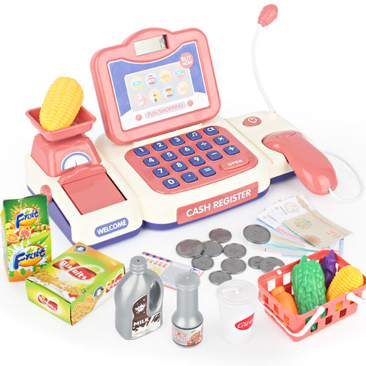 Cartoon supermarket cash register toy 1631935111260