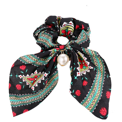Pearl Pendant Hair Tie 1632316967469