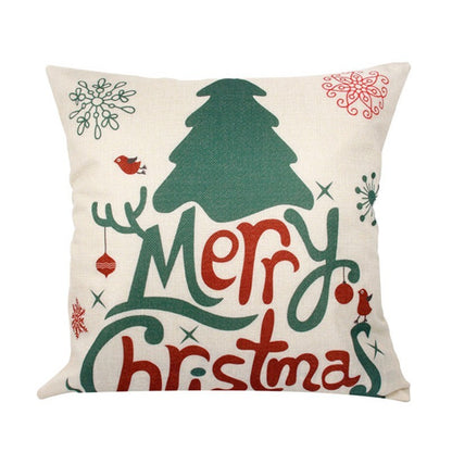 Christmas Hot-selling Home Sofa Office Creative Linen Pillowcase 1634145325702