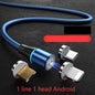 Magnetic data cable three in one fast charge - 图片 2