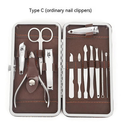 Large Smiling Face Nail Clippers 12-piece Set 1636e657 a241 411f a202 04e9b264bd5a trans