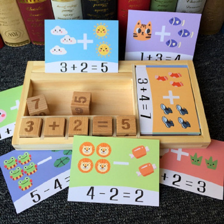 Children's arithmetic building block toys 1638714196332
