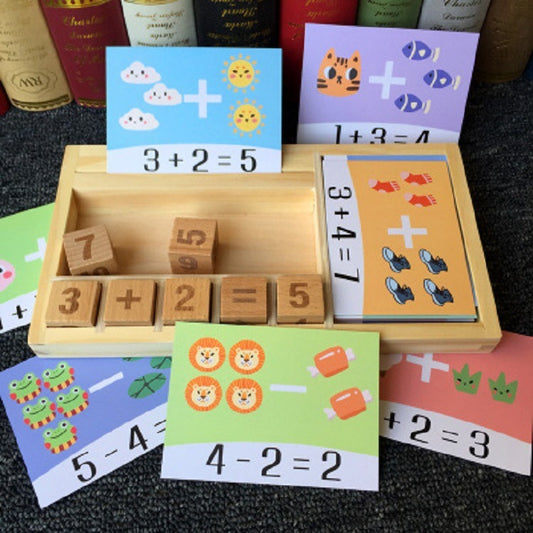 Children's arithmetic building block toys 1638714196332