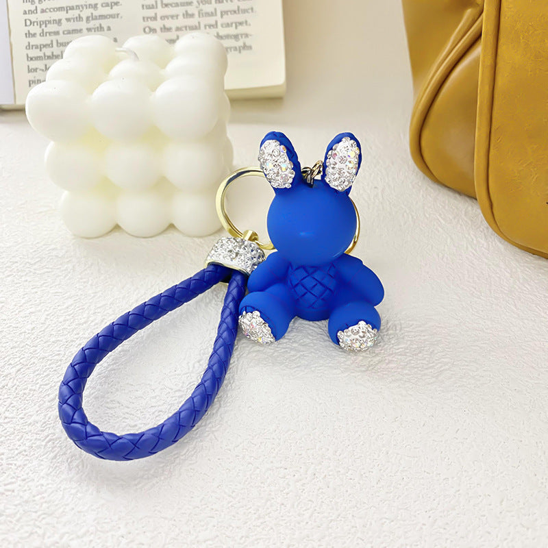 Cute Puppy Blue Key Exquisite Pendant With Keychain 163b4f90 13e4 48c1 a03d 70ff4faf01ed
