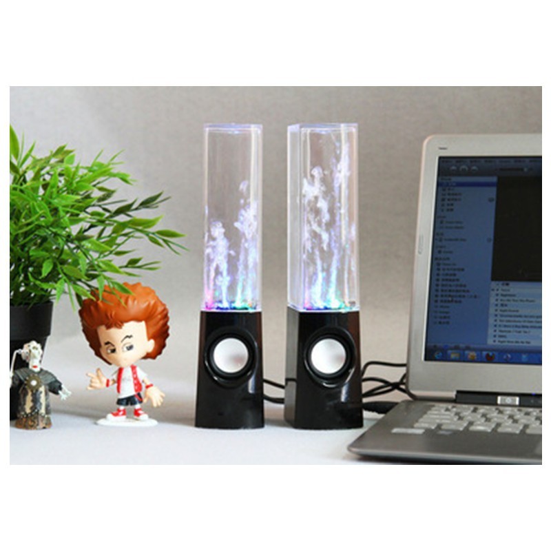 Wireless Dancing Water Speaker LED Light Fountain Speaker Home Party 1640015510406