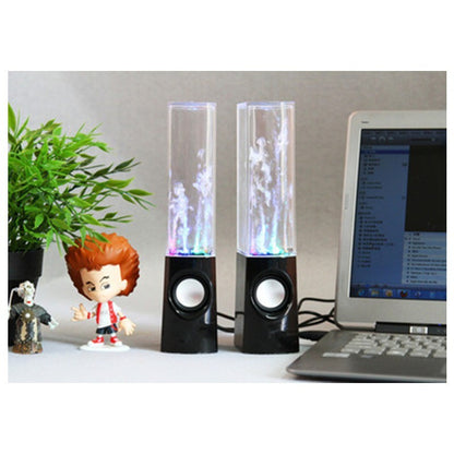Wireless Dancing Water Speaker LED Light Fountain Speaker Home Party 1640015510406