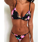 Floral multicolor bikini 1640439284096
