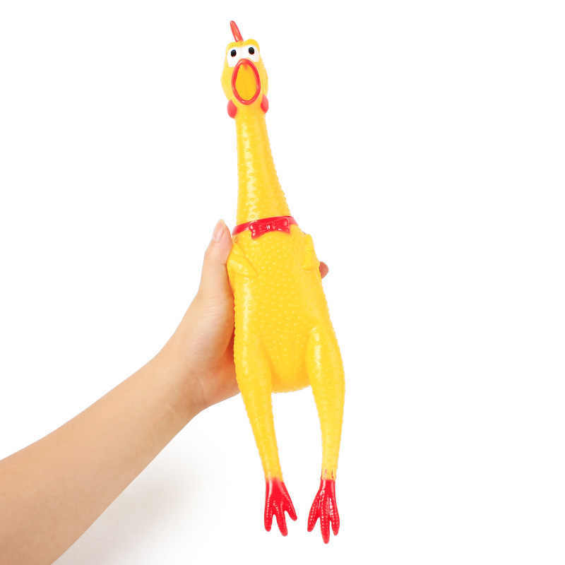 Screaming Chicken Pet Toy Venting Screaming Creative Prank 1641744262220