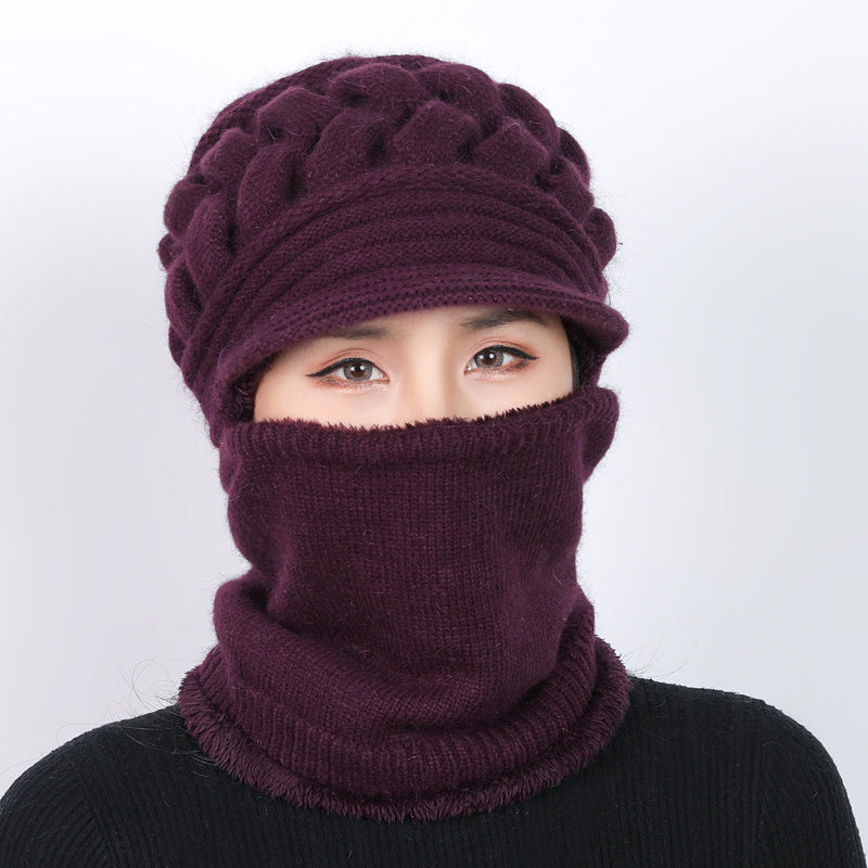 Wool Headset For Middle-Aged And Elderly Women 1643125591503