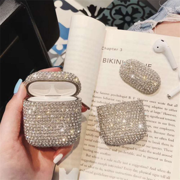 Compatible with Apple, Headphone rhinestone case 164440519813