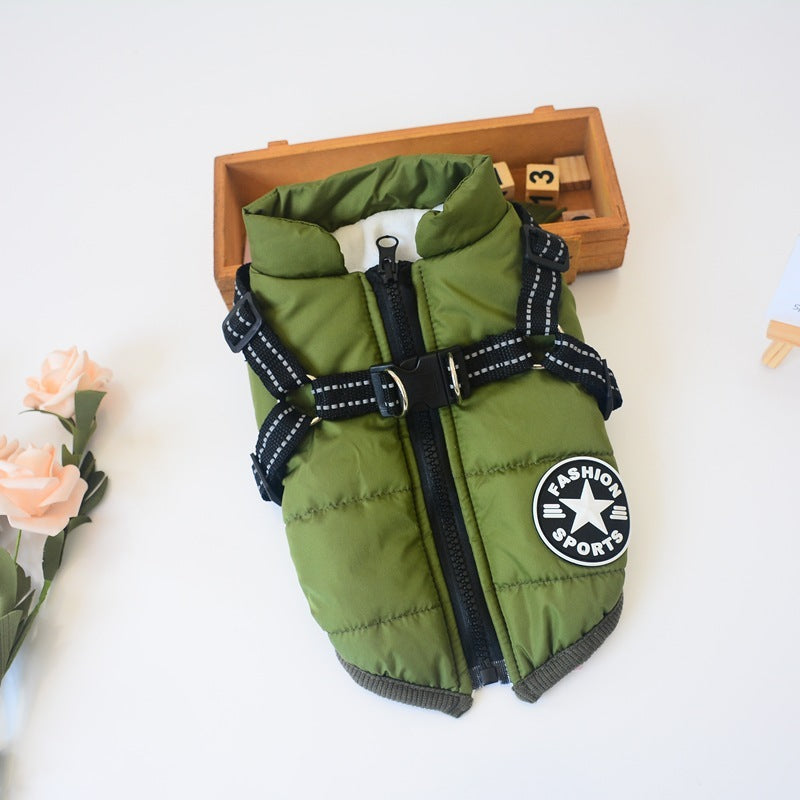 Pet Dog Clothes For Small Dogs Winter Warm Dog Hooded Coat Jackets Chihuahua Pug Outfits Puppy Cat Clothing 16459630737230