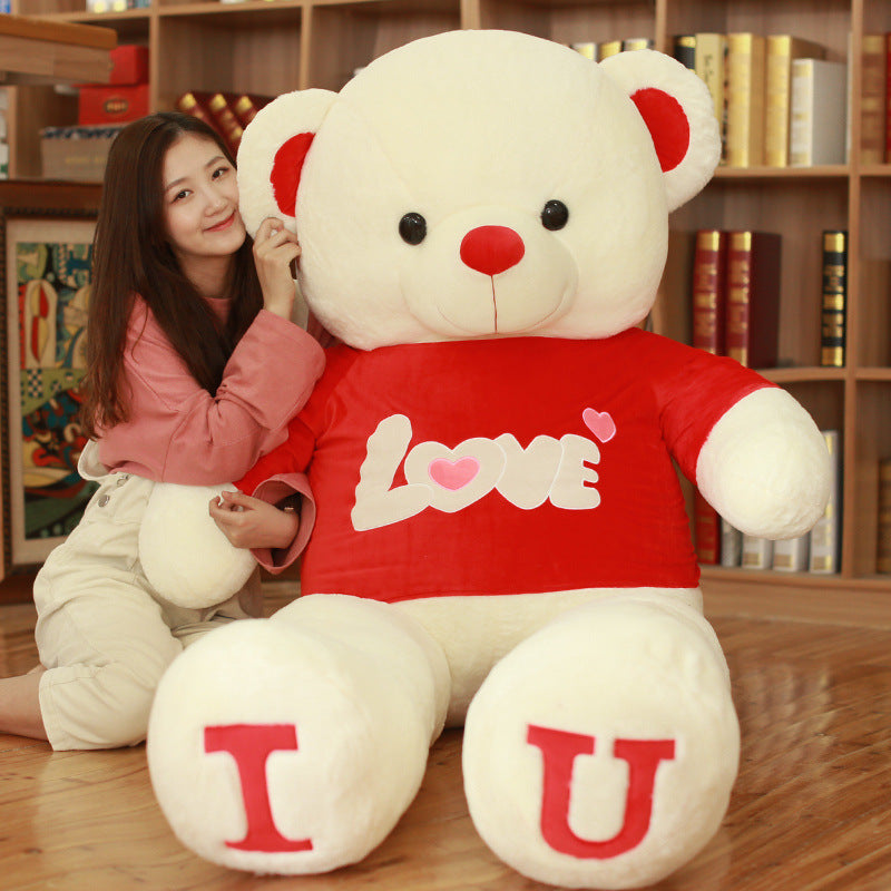 Heart Bear Pillow Plush Toy Valentine's Day Gift 1648356858067