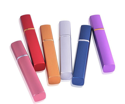 12ML Aluminum Perfume Tube Aluminum Tube Perfume Bottle Glass Bottle Empty Bottle Lipstick Type Perfume Bottled Square - HD Wireless Product #5