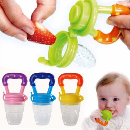 New Baby Silicone Pacifier, Encapsulated To Soothe Complementary Food Feeding Artifact 1653655009996