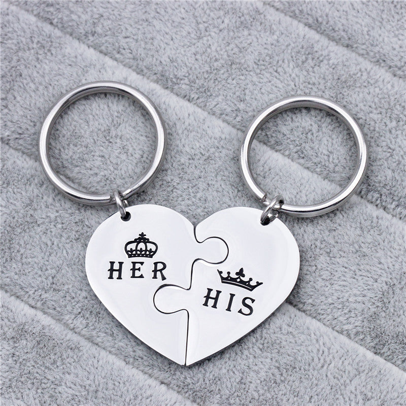 Titanium steel key chain 1654766136126
