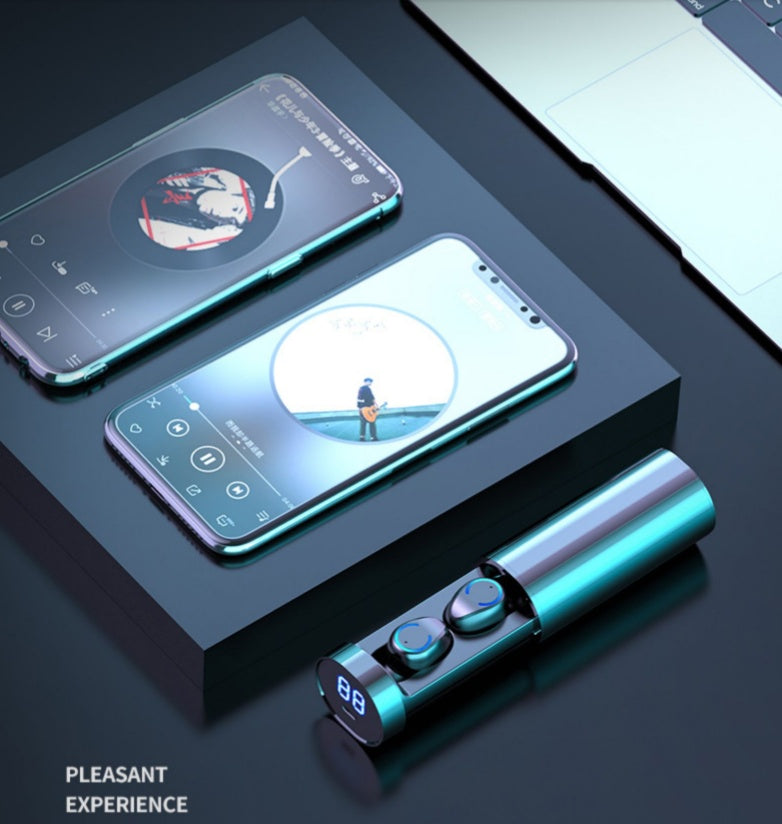 Wireless Dual Ear Wireless Bluetooth Headset 1654826834764