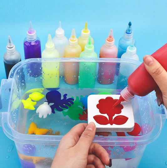 Children's Ocean Water Baby Crystal Mud DIY Water Elf Toy Set 1657282889299