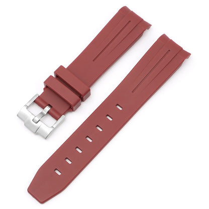 Mercury Arc Rubber Watch Strap Men's And Women's Waterproof 20mm 1661c743 d44e 4f67 b563 8d2bdb433115