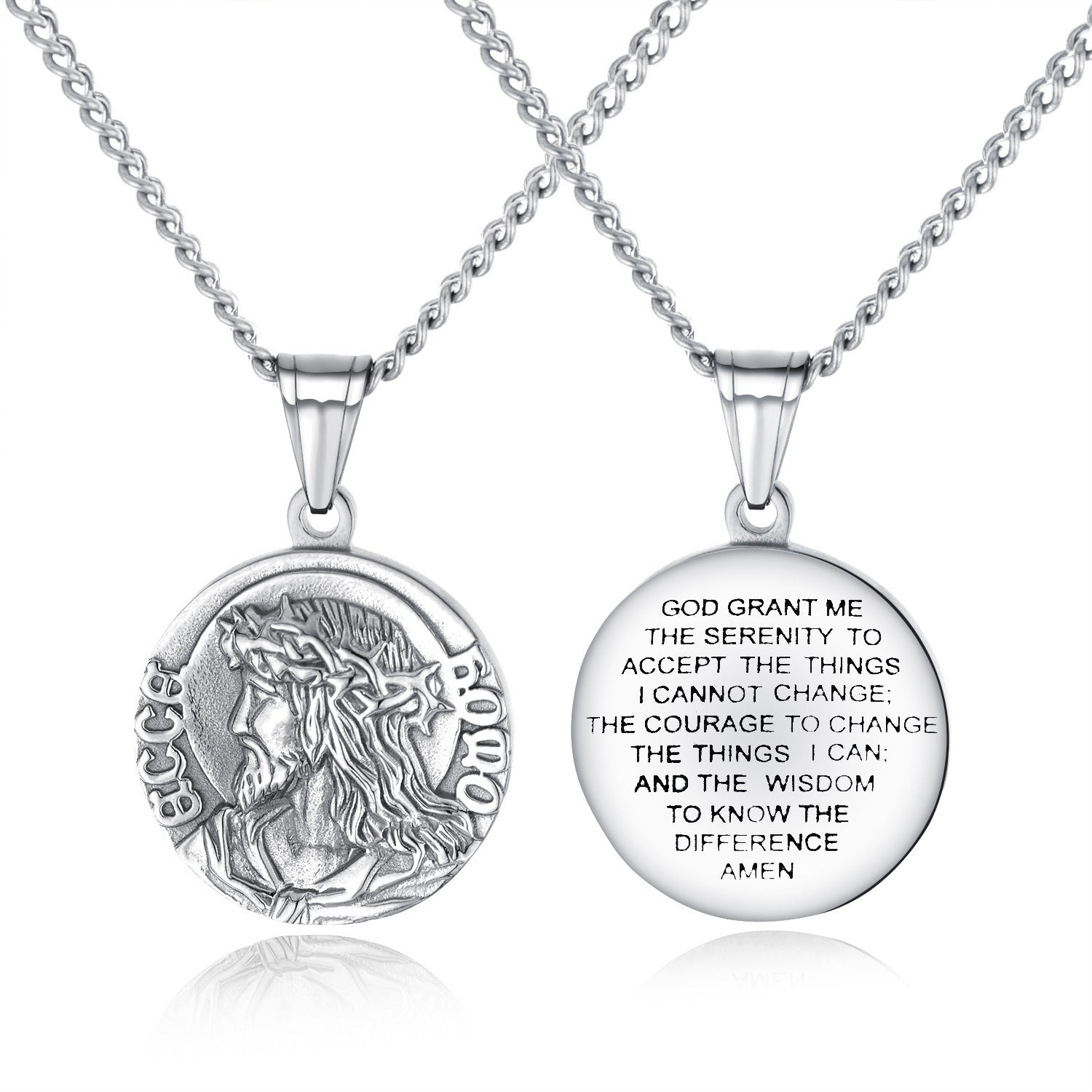 Jesus Jingyuan Brand Titanium Steel Pendant 1663092040248