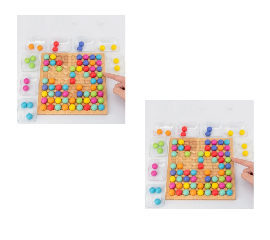 Wooden Fun Children's Early Education Board Game Educational Toys 1666336381031