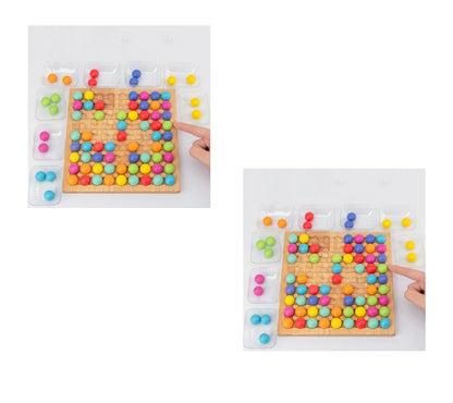 Wooden Fun Children's Early Education Board Game Educational Toys 1666336381031