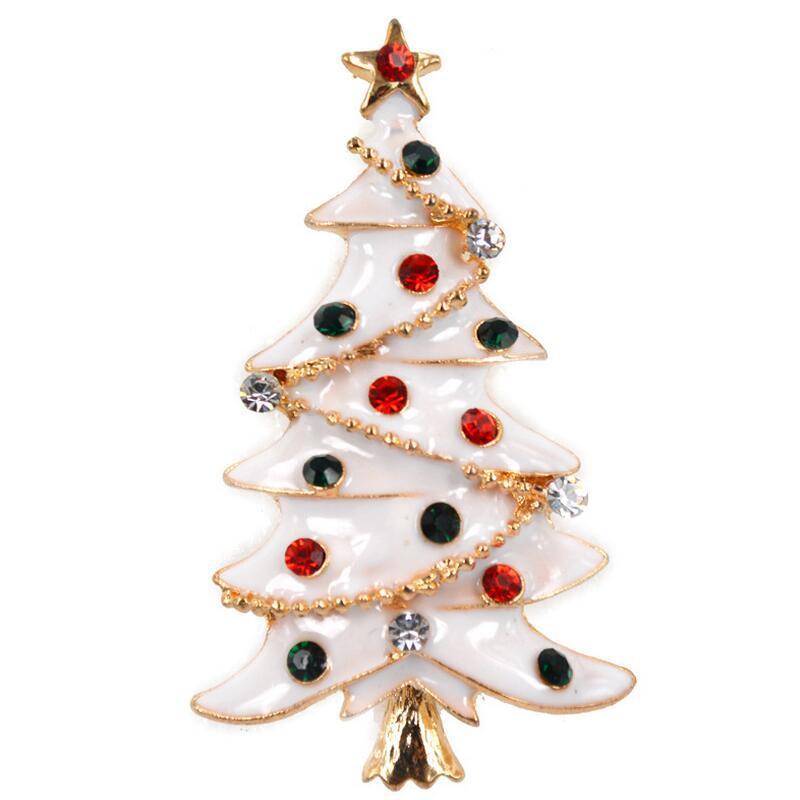 Christmas Tree Brooch Pin Women Girls Jewelry 166637469663