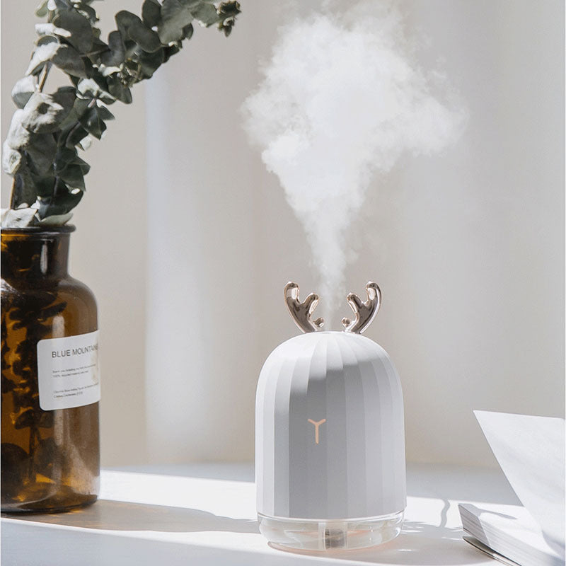 Mini Humidifier Portable USB Charging Quite Deer Shape 1666483077270