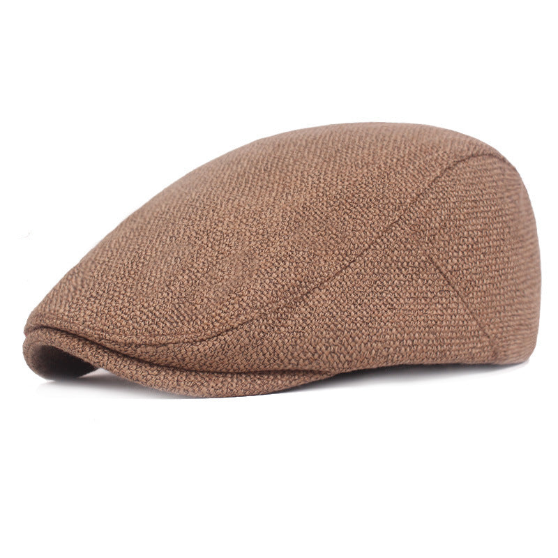 Outdoor Tourism Monochrome Cotton And Linen Berets 1666813259613