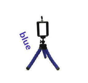 Compatible with Apple, Mini Flexible Sponge Octopus Tripod Stand Holder for Mobile Phone Smartphone GoPro Camera Monopod Support Bracket Deskstop Stent - 图片 4