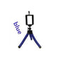 Compatible with Apple, Mini Flexible Sponge Octopus Tripod Stand Holder for Mobile Phone Smartphone GoPro Camera Monopod Support Bracket Deskstop Stent - 图片 4