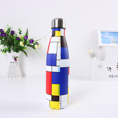Vacuum Stainless Steel Cola Bottle Heat Preservation Portable Sports Water Cup 1667121111565